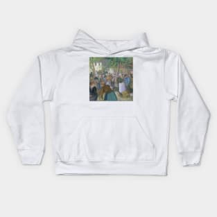 Poultry Market at Gisors by Camille Pissarro Kids Hoodie